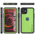 iPhone 12 Mini Waterproof IP68 Case, Punkcase [Light green] [StudStar Series] [Slim Fit] [Dirtproof] (Color in image: White)