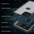 iPhone 12 Mini Waterproof IP68 Case, Punkcase [White] [StudStar Series] [Slim Fit] [Dirtproof] (Color in image: Light Green)