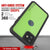 iPhone 12 Mini Waterproof IP68 Case, Punkcase [Light green] [StudStar Series] [Slim Fit] [Dirtproof] (Color in image: Clear)