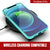 iPhone 12 Pro Case Punkcase® LUCID 2.0 Teal Series w/ PUNK SHIELD Screen Protector | Ultra Fit (Color in image: clear)