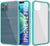 iPhone 12 Pro Case Punkcase® LUCID 2.0 Teal Series w/ PUNK SHIELD Screen Protector | Ultra Fit (Color in image: teal)