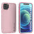 Punkcase iPhone 13 Pro Max Waterproof Case [Aqua Series] Armor Cover [Pink] (Color in image: Pink)