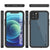iPhone 12 Pro Max Waterproof IP68 Case, Punkcase [Clear] [StudStar Series] [Slim Fit] [Dirtproof] (Color in image: Teal)
