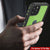 iPhone 12 Pro Max Waterproof IP68 Case, Punkcase [Light green] [StudStar Series] [Slim Fit] [Dirtproof] (Color in image: Teal)