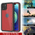 iPhone 12 Pro Max Waterproof IP68 Case, Punkcase [Red] [StudStar Series] [Slim Fit] (Color in image: Purple)