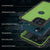 iPhone 12 Pro Max Waterproof IP68 Case, Punkcase [Light green] [StudStar Series] [Slim Fit] [Dirtproof] (Color in image: Pink)