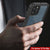 iPhone 12 Pro Max Waterproof IP68 Case, Punkcase [Clear] [StudStar Series] [Slim Fit] [Dirtproof] (Color in image: Black)