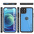 iPhone 12 Pro Waterproof IP68 Case, Punkcase [Light blue] [StudStar Series] [Slim Fit] [Dirtproof] (Color in image: Clear)