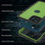 iPhone 12 Pro Waterproof IP68 Case, Punkcase [Light green] [StudStar Series] [Slim Fit] [Dirtproof] (Color in image: Pink)