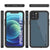iPhone 12 Pro Waterproof IP68 Case, Punkcase [Clear] [StudStar Series] [Slim Fit] [Dirtproof] (Color in image: Teal)