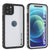 iPhone 12 Pro Waterproof IP68 Case, Punkcase [White] [StudStar Series] [Slim Fit] [Dirtproof] (Color in image: White)