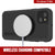 iPhone 13 Mini Waterproof IP68 Case, Punkcase [Black] [StudStar Series] [Slim Fit] (Color in image: Purple)