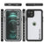 iPhone 13 Mini Waterproof IP68 Case, Punkcase [White] [StudStar Series] [Slim Fit] [Dirtproof] (Color in image: Red)
