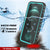 iPhone 13 Mini Waterproof IP68 Case, Punkcase [Teal] [StudStar Series] [Slim Fit] (Color in image: Black)