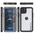 iPhone 13 Pro Max Waterproof IP68 Case, Punkcase [White] [StudStar Series] [Slim Fit] [Dirtproof] (Color in image: Red)