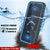 iPhone 13 Pro Max Waterproof IP68 Case, Punkcase [Light blue] [StudStar Series] [Slim Fit] [Dirtproof] (Color in image: Clear)