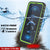 iPhone 13 Pro Max Waterproof IP68 Case, Punkcase [Light green] [StudStar Series] [Slim Fit] [Dirtproof] (Color in image: White)