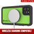 iPhone 13 Pro Max Waterproof IP68 Case, Punkcase [Light green] [StudStar Series] [Slim Fit] [Dirtproof] (Color in image: Red)
