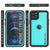 iPhone 13 Pro Max Waterproof IP68 Case, Punkcase [Teal] [StudStar Series] [Slim Fit] (Color in image: Purple)