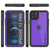 iPhone 13 Pro Waterproof IP68 Case, Punkcase [Purple] [StudStar Series] [Slim Fit] [Dirtproof] (Color in image: Light Green)