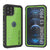 iPhone 13 Pro Waterproof IP68 Case, Punkcase [Light green] [StudStar Series] [Slim Fit] [Dirtproof] (Color in image: Light Green)