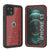 iPhone 13 Waterproof IP68 Case, Punkcase [Red] [StudStar Series] [Slim Fit] (Color in image: Red)
