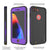 iPhone 7+ Plus Waterproof Case, Punkcase SpikeStar Purple Series | Thin Fit 6.6ft Underwater IP68 (Color in image: light blue)