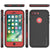 iPhone 7+ Plus Waterproof Case, Punkcase SpikeStar Red Series | Thin Fit 6.6ft Underwater IP68 (Color in image: teal)