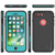 iPhone 7+ Plus Waterproof Case, Punkcase SpikeStar Teal Series | Thin Fit 6.6ft Underwater IP68 (Color in image: red)