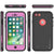 iPhone 7 Waterproof Case, Punkcase SpikeStar Pink Series | Thin Fit 6.6ft Underwater IP68 (Color in image: teal)