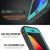 iPhone 8+ Plus Waterproof Case, Punkcase SpikeStar Teal Series | Thin Fit 6.6ft Underwater IP68 (Color in image: white)