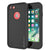 iPhone 8 Waterproof Case, Punkcase SpikeStar Black Series | Thin Fit 6.6ft Underwater IP68 (Color in image: black)
