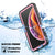 iPhone XR Waterproof IP68 Case, Punkcase [Pink] [StudStar Series] [Slim Fit] [Dirtproof] (Color in image: teal)