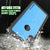 iPhone XR Waterproof IP68 Case, Punkcase [Light blue] [StudStar Series] [Slim Fit] [Dirtproof] (Color in image: white)