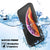 iPhone XR Waterproof IP68 Case, Punkcase [Black] [StudStar Series] [Slim Fit] (Color in image: white)
