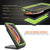 iPhone XR Waterproof IP68 Case, Punkcase [Light green] [StudStar Series] [Slim Fit] [Dirtproof] (Color in image: teal)