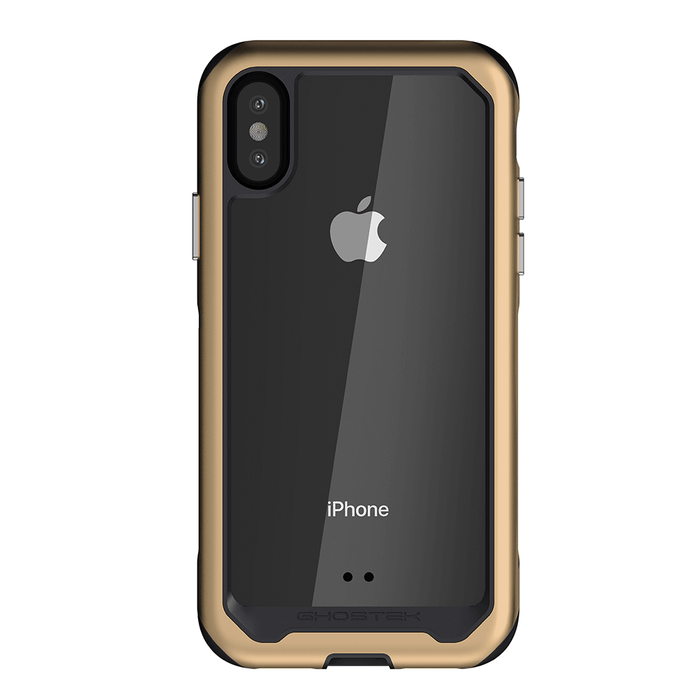 iPhone Xs Max Case, Ghostek Atomic Slim 2 Series  for iPhone Xs Max Rugged Heavy Duty Case|GOLD (Color in image: Pink)