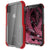 iPhone Xs Max Case, Ghostek Cloak 4 Series  for iPhone Xs Max / iPhone Pro Case | RED-CLEAR (Color in image: Red-Clear)