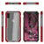 iPhone Xs Max Case, Ghostek Cloak 4 Series  for iPhone Xs Max / iPhone Pro Case | RED-CLEAR (Color in image: Blue-Gold)