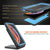 iPhone XS Max Waterproof IP68 Case, Punkcase [Light blue] [StudStar Series] [Slim Fit] [Dirtproof] (Color in image: white)
