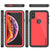 iPhone XS Max Waterproof IP68 Case, Punkcase [Red] [StudStar Series] [Slim Fit] [Dirtproof] (Color in image: light blue)
