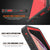 iPhone XS Max Waterproof IP68 Case, Punkcase [Red] [StudStar Series] [Slim Fit] [Dirtproof] (Color in image: teal)