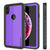 iPhone XS Max Waterproof IP68 Case, Punkcase [Purple] [StudStar Series] [Slim Fit] [Dirtproof] (Color in image: purple)
