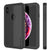 iPhone XS Max Waterproof IP68 Case, Punkcase [Black] [StudStar Series] [Slim Fit] [Dirtproof] (Color in image: black)