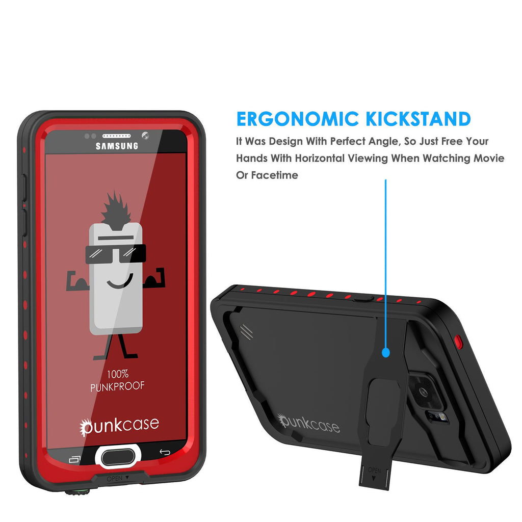 Galaxy Note 5 Waterproof Case, Punkcase StudStar Red Water/Shock/Dirt/Snow Proof | Lifetime Warranty (Color in image: teal)