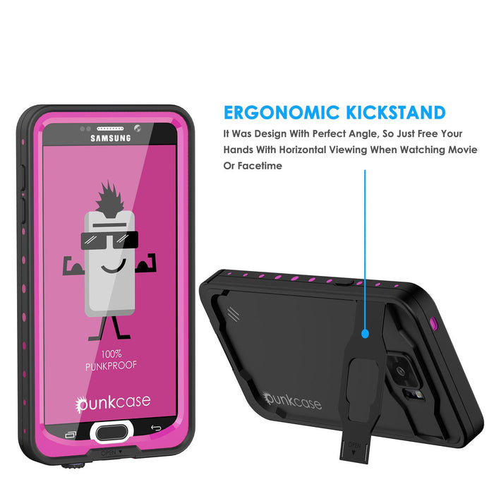Galaxy Note 5 Waterproof Case, Punkcase StudStar Pink Shock/Dirt/Snow Proof | Lifetime Warranty (Color in image: teal)