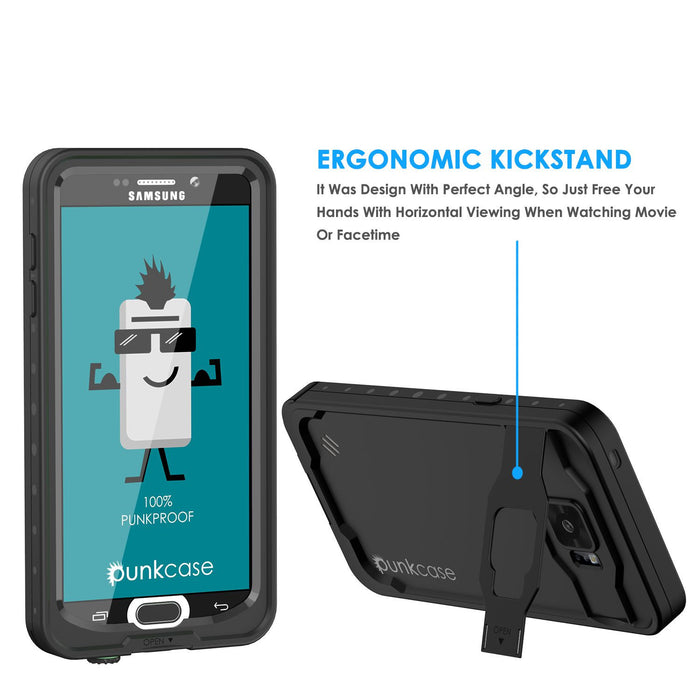 Galaxy Note 5 Waterproof Case, Punkcase StudStar Black Shock/Dirt/Snow Proof | Lifetime Warranty (Color in image: teal)