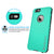 iPhone 6S+/6+ Plus Waterproof Case, PUNKcase StudStar Teal w/ Attached Screen Protector | Warranty (Color in image: light green)