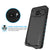 Galaxy Note 5 Waterproof Case, Punkcase StudStar Light Blue Shock/Dirt Proof | Lifetime Warranty (Color in image: black)