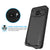 Galaxy Note 5 Waterproof Case, Punkcase StudStar Black Shock/Dirt/Snow Proof | Lifetime Warranty (Color in image: light blue)